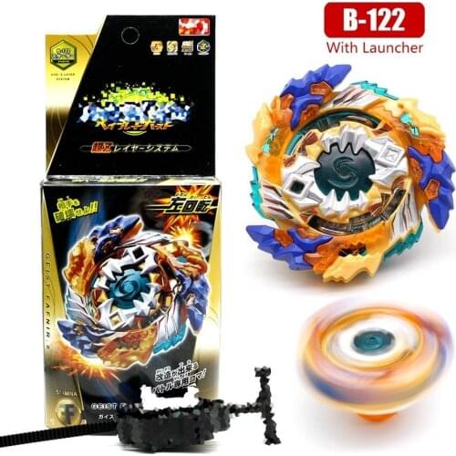 New Funny Joy B-145 Beyblade Burst Starter Bey Blade Blades Metal Fusion Bayblade With Launcher High Performance Battling Top