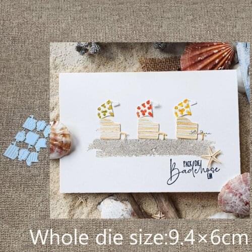 New Design Craft Metal stencil mold Cutting Dies Beach pillow decoration scrapbook die cuts Album Paper Card Craft Embossing