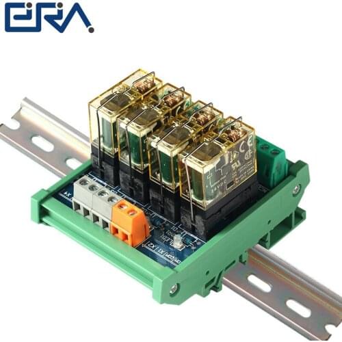 Original Relay board Module 12/24V NPN/PNP 2-32 channels with IDEC relays PLC amplifier board 2-NO&2-NC for cnc Arduino
