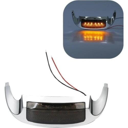 Motorcycle Front LED Fender Tip Light For Harley Electra Road Glide Ultra Limited FLTRU FLHTK FLHTKL FLHT