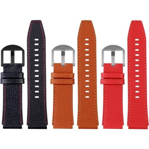 20mm 22mm Genuine Cow Leather Watch Band for Hamilton Khaki Field Watch h760250 h77616533 for Samsung Gear 3 Huawei Honor Watch