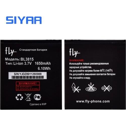SIYAA Original BL3815 BL3819 BL4247 BL3807 Battery For Fly IQ4514 IQ 4514 IQ4407 IQ 4407 IQ442 IQ454 IQ 454 Mobile Phone Bateria