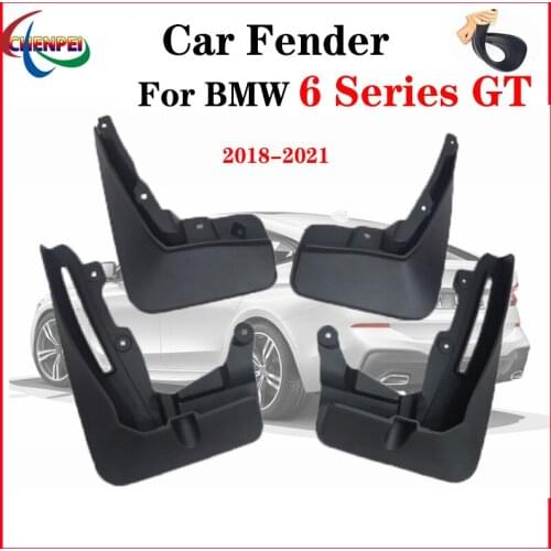 4pcs Special Fender For BMW 6 Series GT 2018-2021 Auto Mudguard Tire Accessories Supplies Car Decoration Accessories