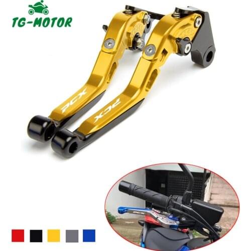 TG-Motor For Honda PCX160 2021 PCX 125 150 PCX125 PCX150 2010-2020 2021 Motorcycle accessories folding extendable brake levers