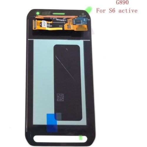 For Samsung Galaxy S6 Active G890 G890F (not for s6 ) Lcd Screen+display+Touch Glass Assembly Replacement Amoled