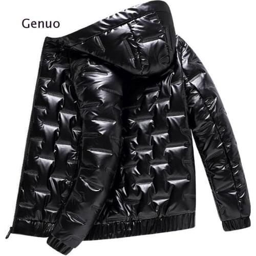 Winter Men Jacket Duck Down Parkas Jacket Mens Thick Warm Snow Parka Detachable Hooded Overcoat Windbreaker Warm Coats