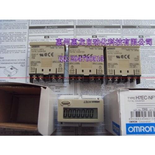 [ZOB] Guarantee new original authentic OMRON Omron Electronic counter H7EC-NFV-B housing black relay