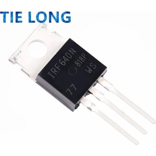 10pcs IRF640NPBF TO220 IRF640N TO-220 IRF640 Power MOSFET new and original