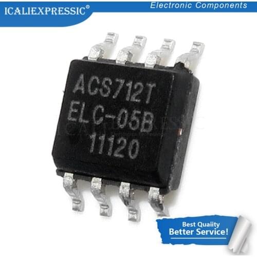 2PCS ACS712ELCTR-05B-T SOP8 ACS712T SOP ACS712 ACS712ELCTR SOP-8 SMD new and original IC