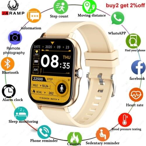 2021 Y13 Smart Watch Men Women 1.69 inch Full Touch Heart Rate Fitness Tracker Kids Waterproof Sports Smartwatch For Android IOS