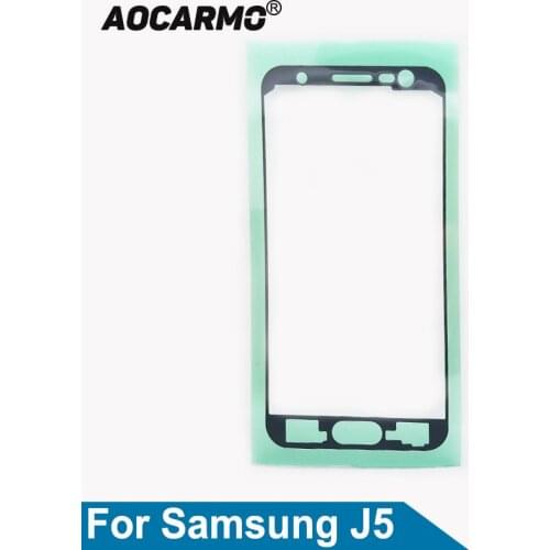 Aocarmo For Samsung Galaxy J5 2015 LCD Touch Screen Adhesive Glue Tape Sticker