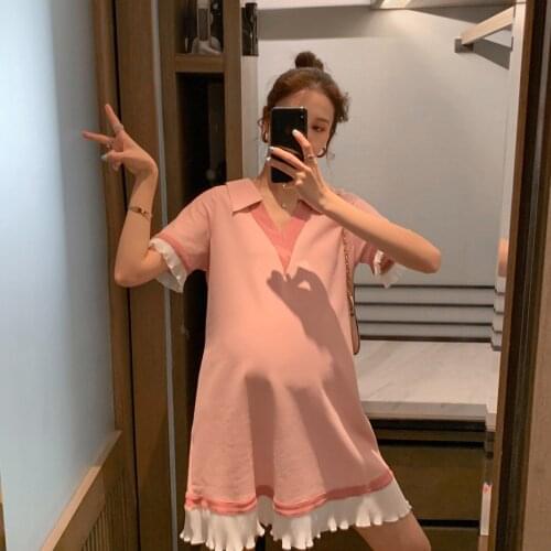 Pregnants Summer Breastfeeding Clothes Nursing Maternity Clothes for Pregnant Women Fashion Maternity Dresses Pregnancy Dress