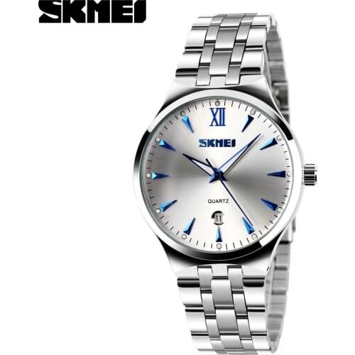 Mens Watches Top Brand Luxury Calendar Fashion Watch 3Bar Waterproof Quartz Wristwatches relogio masculino SKMEI 2019