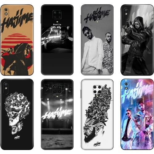 Black tpu Case For Xiaomi Redmi 7A 8 8A 9 9A 9C Case Redmi Note 8T 8 Pro T Note 9 9S 9 Pro Case Hajime MiyaGi Andy Panda