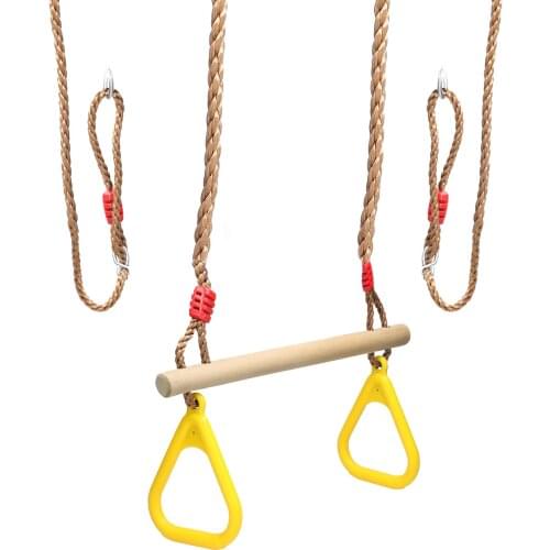 Outdoor Children Exercise Fitness Rings For Kids Leisure and Entertainment Rings Monkeybar Tringle Rings Accessories