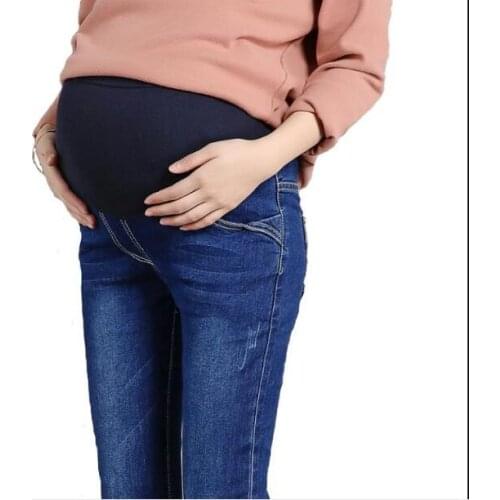Maternity Jeans For Pregnant Women Pregnancy Winter autumn Jeans Pants Maternity Clothes For Pregnant Women pantsTrousers