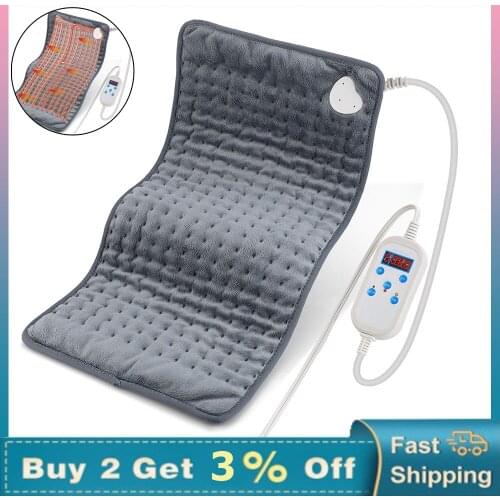 Body Physiotherapy Fast Heating Pad Electric Blanket For The Back Acupressure Heat Therapy Eliminate Fatigue Pain Relief