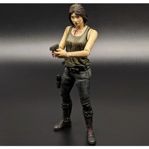 Wolking Dead Figures Residents Evil Beth Greene Zombies 5inch Doll Action Figures Model Table Ornament Macfarlane