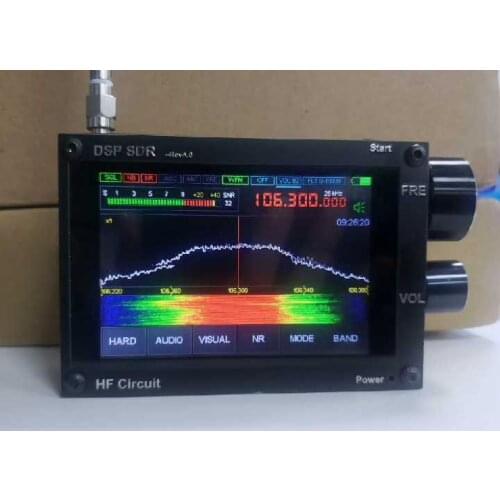 HIFI Thicker 3.5" 50KHz-200MHz/2GHz Malachite DSP SDR Receiver Malahit SDR Shortwave Radio Receiver