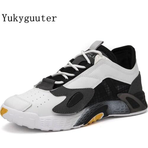 Men Running Shoes Sports Sneakers Breathable Spring Autumn Walking Male Athletic Lace Up Outdoor High Quality Comfortable Chunky