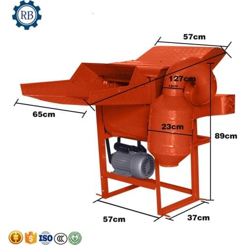 New Condition home use grain threshing machine small grain thresher with cheap price