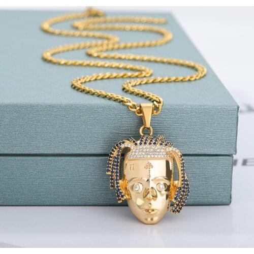 Rapper Respect Fashion Necklace For Men Women Hip Hop Rap Rapper xxxtentacion Men Gold Chain Jewelry Gift Goth Pendant Necklace
