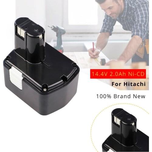 Replacement Battery EB1414S 14.4V 2.0 Ah Ni-CD for Hitachi Power Tool Batteria EB 1414S 319104 319933 EB1412S EB1420RS DH 14DL