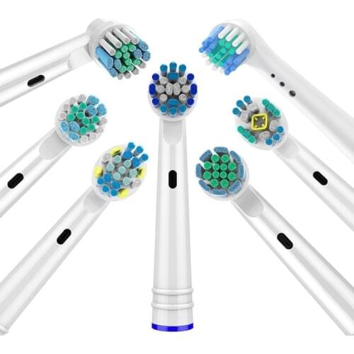 For Oral-B Pro Smart Vitality Genius Electric Toothbrush 8pcs Protect teeth Toothbrush Replacement Brush Heads