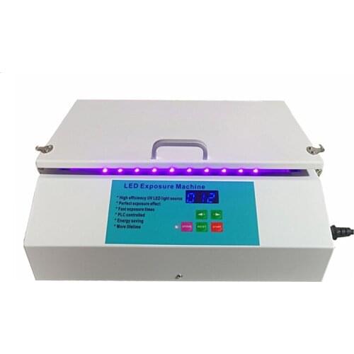 LED Exposure Machine Small Digital Display Printer Automatic Memory Simple Operation Power Saving 110/220V 16W