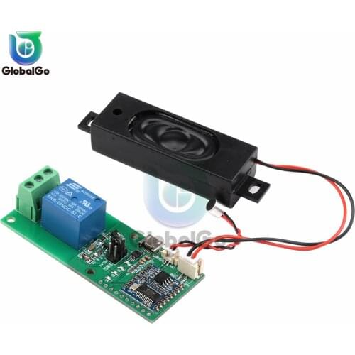 HLK-V20 Intelligent Voice Recognition Chip Control Module Serial Port Module Custom Wake-up Word Sound-controlled Switch Module