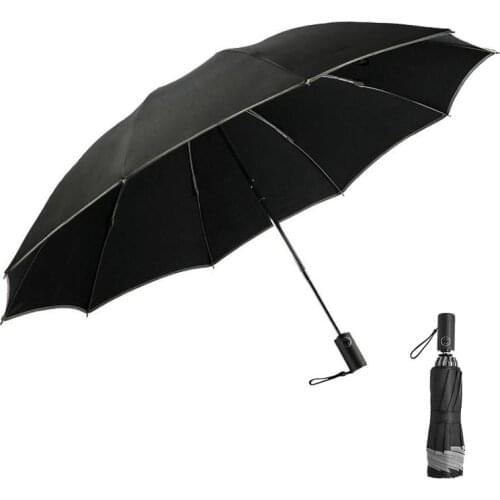 Wind Resistant Automatic Umbrella Men Reverse Car Umbrella 3 Folding Auto Luxury Big Windproof Umbrellas Women Automatic Parasol