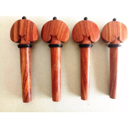 12pcs new high quality rosewood violin tuning pegs 4/4 full size accessories