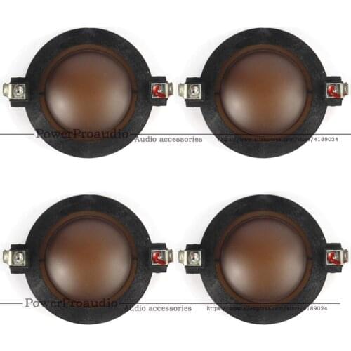 4pcs / Lot neodymium speaker diaphragm DE400 replacement tweeter 44mm voice coil for professional audio