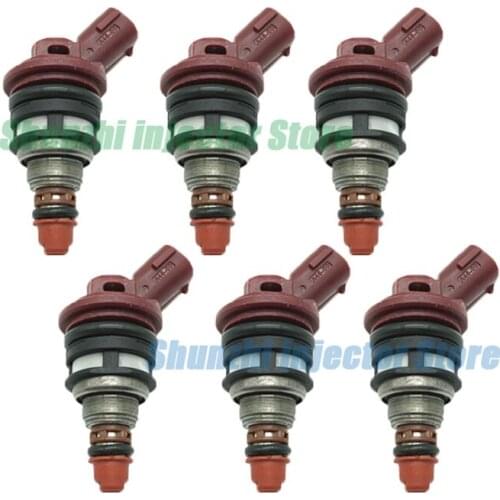 6pcs Fuel Injector Nozzle For Subaru WRX STI MY99 EJ20 E85 EJ25 1200CC OEM:166U1-SB120 166U1SB120