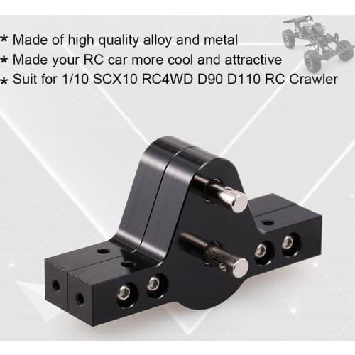 CNC Aluminum Transfer Case Gear Box for D90 SCX10 RC4WD RC Car Crawlers Trucks device D90 Components Spare Parts Accessories