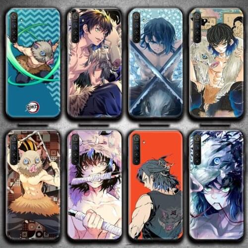 Demon Slayer Hashibira Inosuke Phone Case For OPPO Realme 6 Pro Realme C3 5 Pro C2 RENO2-Z A11X