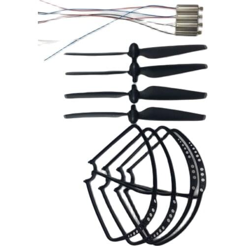 F5 NO.4D-F5 RC Drone Guard Propellers Engine Protective Frame Protector Spare Parts Kit