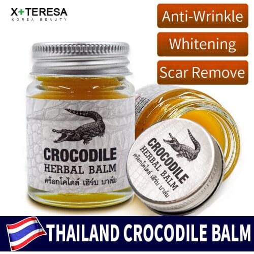 Crocodile Scar Removal Cream Thailand Herbal Balm Whitening Face Cream Stretch Marks Acne Scar Remover Pigmentation Corrector