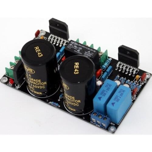 KYYSLB LM3886 2.0-channel Pure Post-stage Power Amplifier Board 118 * 71 * 50MM AC24V Luxury Pure Power Amplifier Board