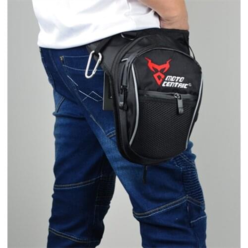 Motocentric Motorcycle Drop Leg Bag Men Knight Motocross Thigh Hip Bum Fanny Pack Waterproof Outdoor Bike Riding Waist Pockets