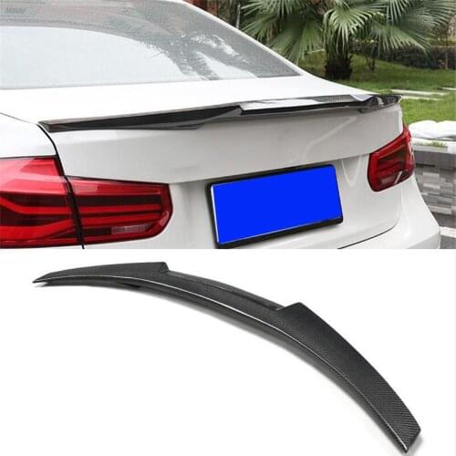 CEYUSOT FOR Carbon Fiber Spoiler Car Accessory BMW 3 Series F30 2012-18 Sedan Trunk Wing Spoiler Tail M4 Style 320i328i335i340i