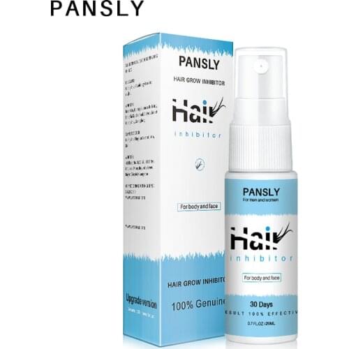 PANSLY Female Spray Permanent Hair Removal Treatment Hair Growth Inhibitor Painless Face Removal Armpit Legs Body Depilation