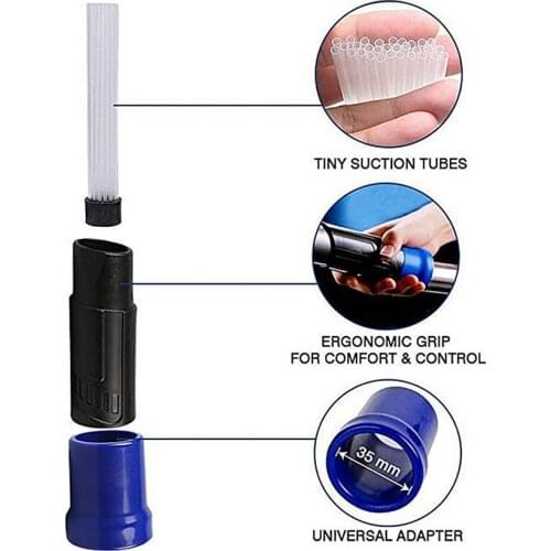Straw Tube for Household Keyboard Tools Dirt Remover Dust Wiping Cleaner Brush Cleaner Dusty Brush Cleaning Tool Household