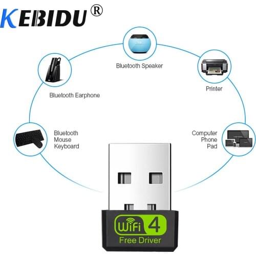Kebidu 150M Free Driver USB Mini PC WiFi adapter WiFi antenna Wireless Computer Network Card RTL8188GU LAN wi-fi Adapters