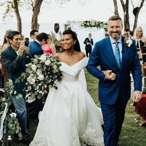 Xunbei Satin Wedding Dresses