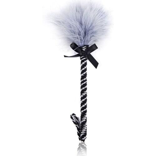 Feather Whip Sex Racket Sex Toy Spanking BDSM Bondage Flogger Erotic Fetish Flirting Slave Adult Games For Couples Flirting toys