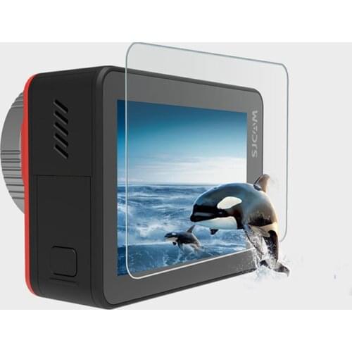 LCD Diaplay Screen Protective Film Glass Protector Protection Cover For SJCAM SJ10 Pro 4K Action Sport Camera SJ10PRO Case