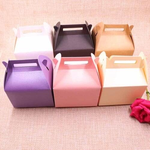 20pcs 2018 hot sale new Cute new six-color candy portable gift box