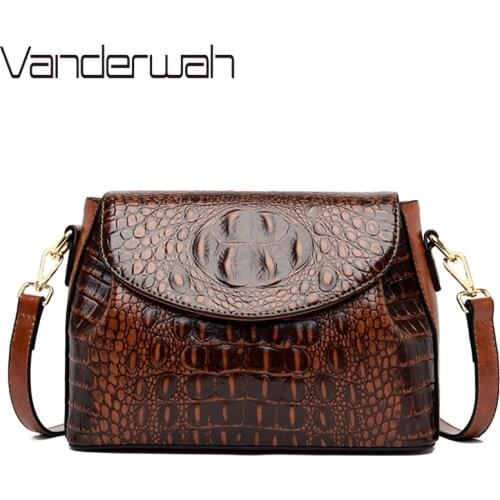 Allihator Patten New Leather Luxury Handbags Crossbody Bags For Women Shoulder Messenger Bags Designer Handbags High Quality Sac