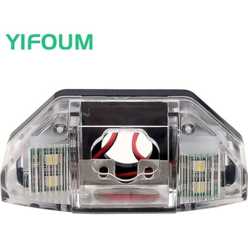 YIFOUM Car Rear View Camera Bracket License Plate Lights Housing For Honda CRV 3th/Crosstour/Fit Sedan Hatchback 2th/Odyssey 4th